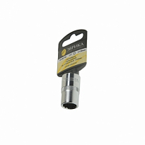 Головка торцевая 14мм 1/2"DR 12-гранная (держатель) ЭВРИКА /1/20